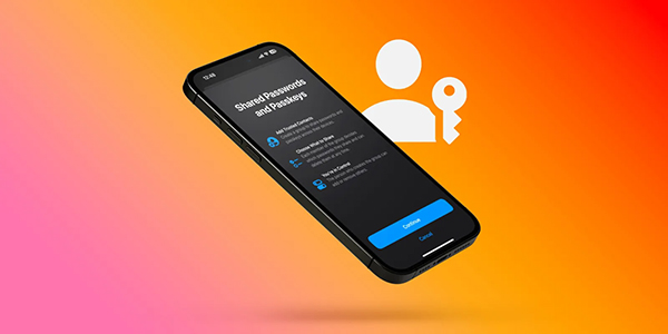 iPhone 15 iOS 17 chia sẻ mật khẩu và mã khóa